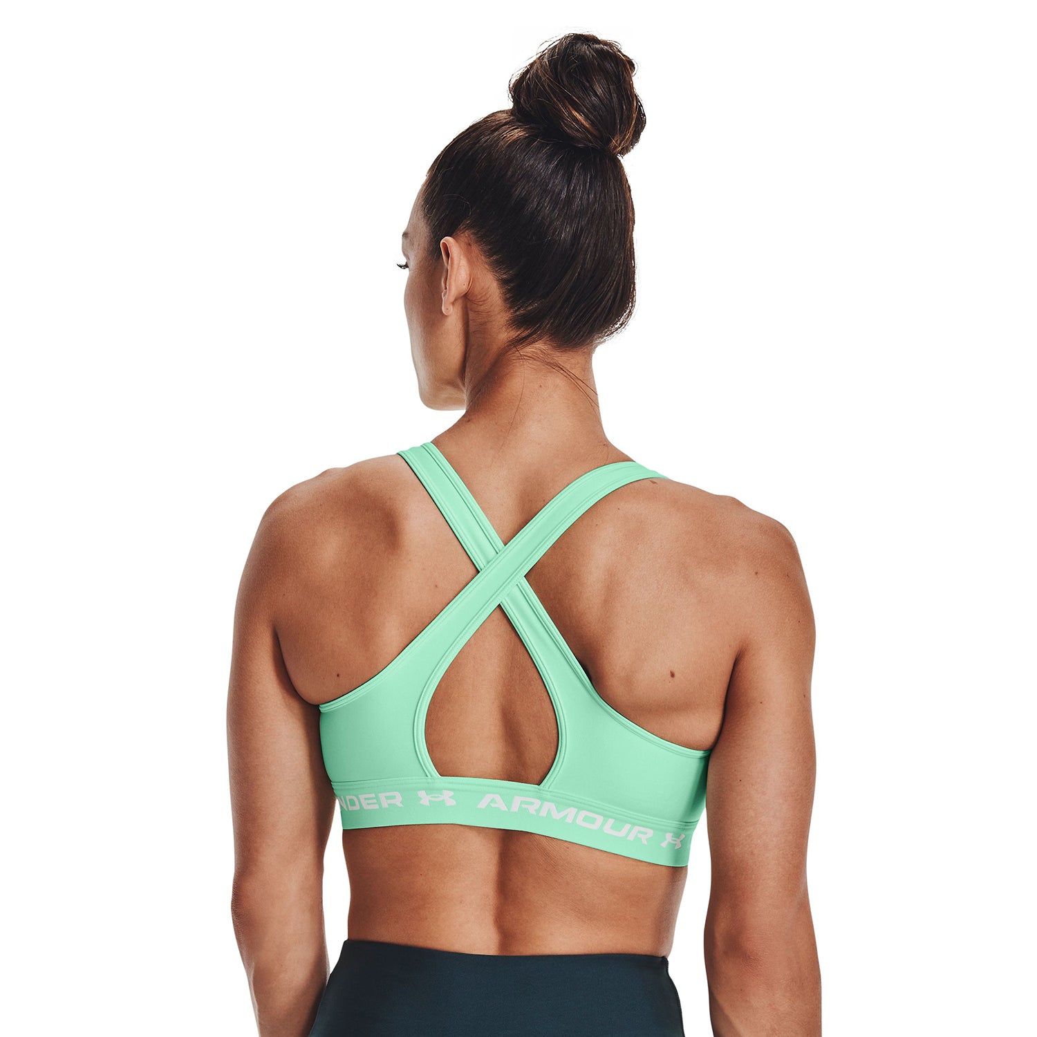 Sostén Deportivo Under Armour Mid Crossback para Mujer