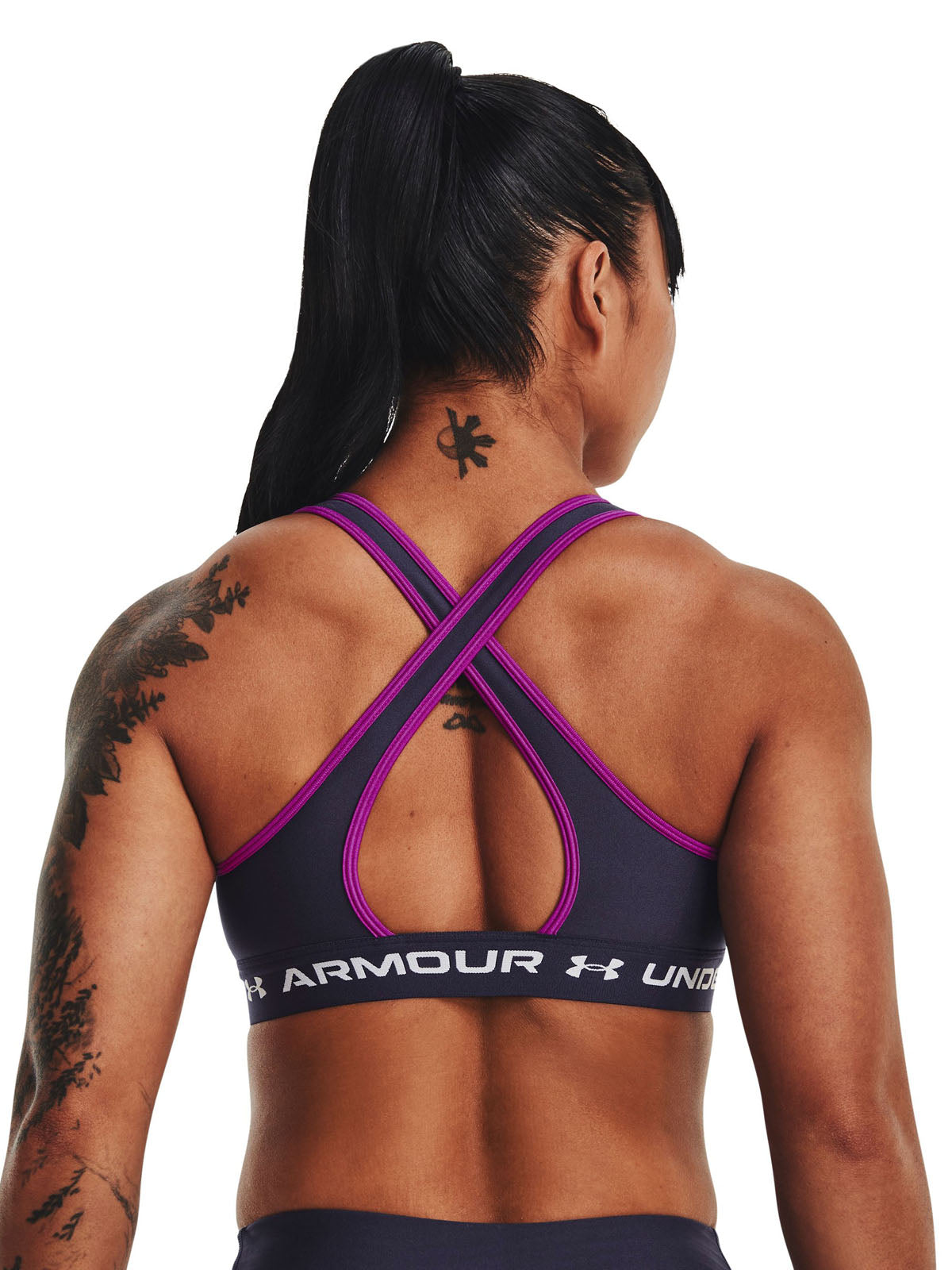 Sostén Deportivo Under Armour Mid Crossback para Mujer