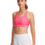 Sostén deportivo armour® mid crossback rosado para mujer Under Armour