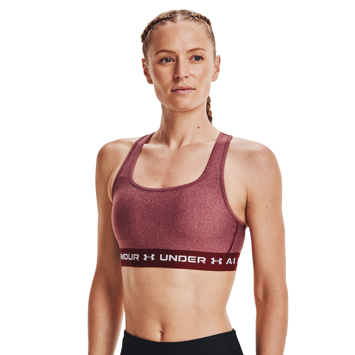 Sostén Deportivo Armour Mid Crossback Heather para Mujer