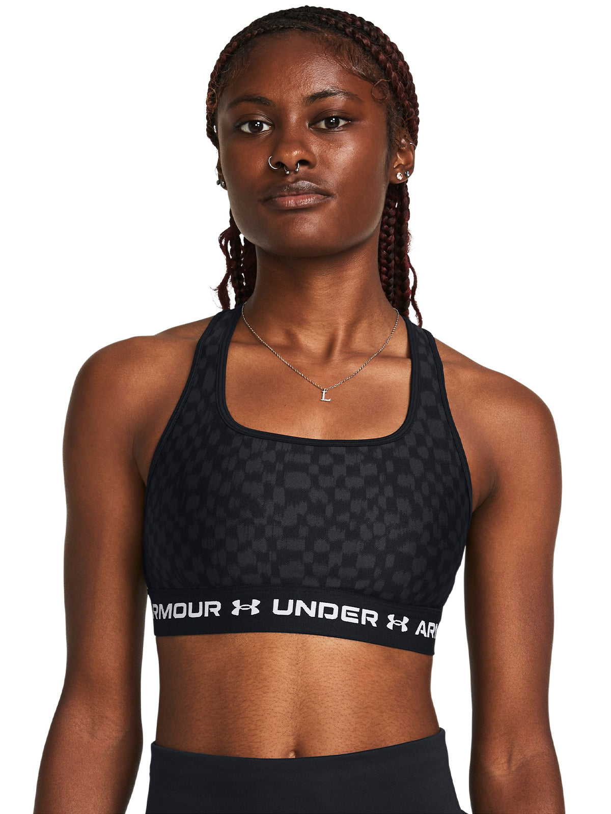 Sostén Deportivo Under Armour Mid Crossback Printed para Mujer