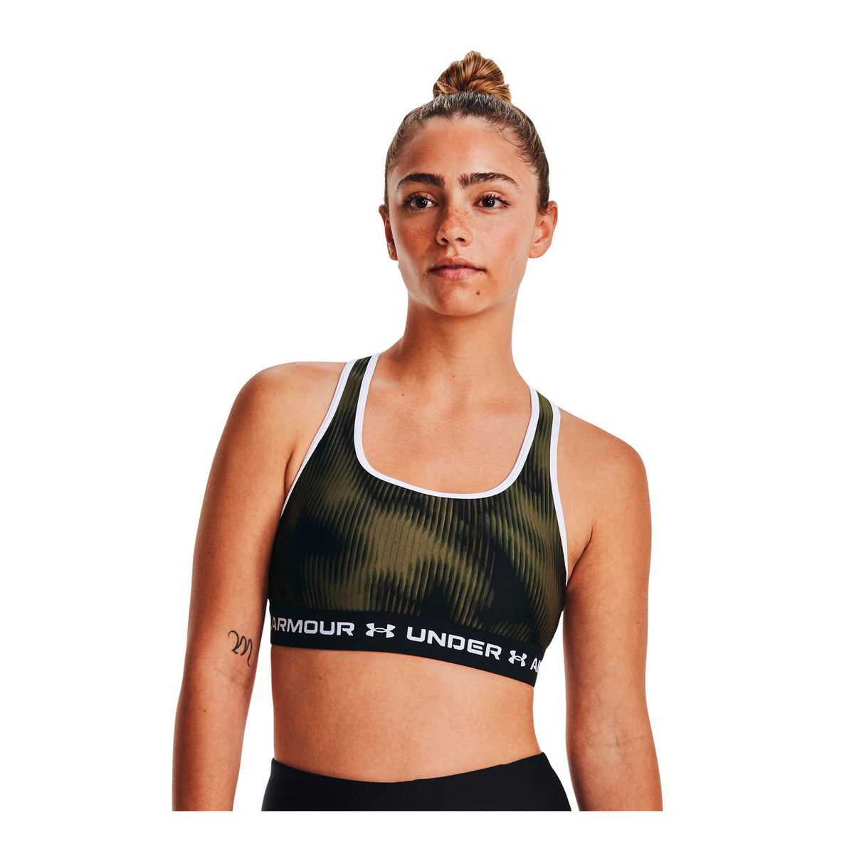 Sostén Deportivo Under Armour Mid Crossback Printed para Mujer