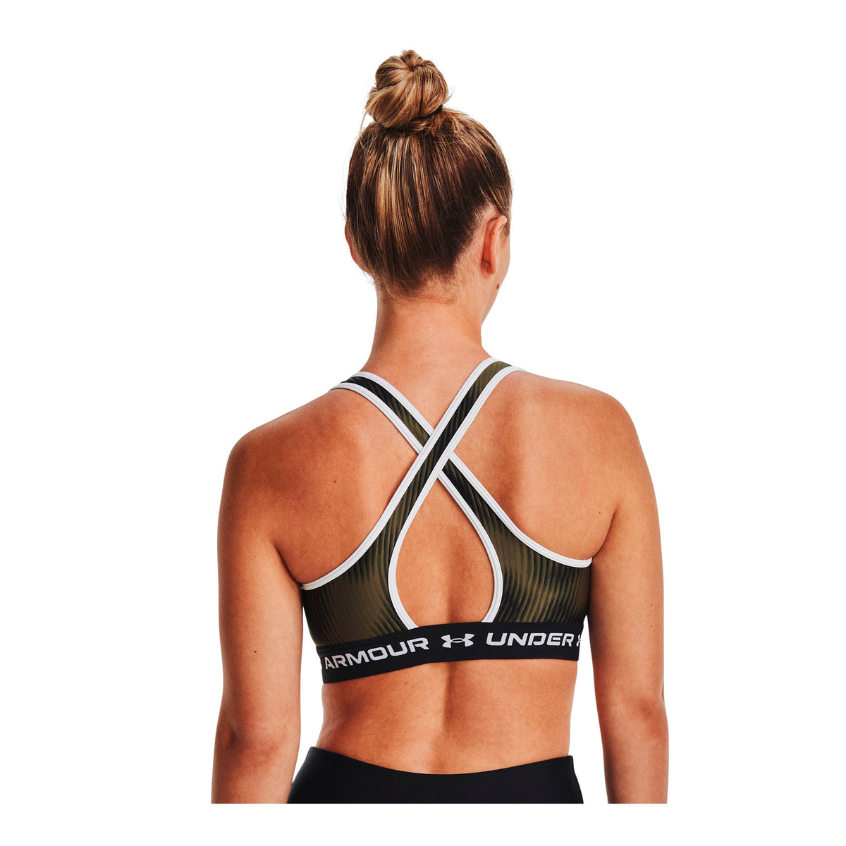 Sostén Deportivo Under Armour Mid Crossback Printed para Mujer
