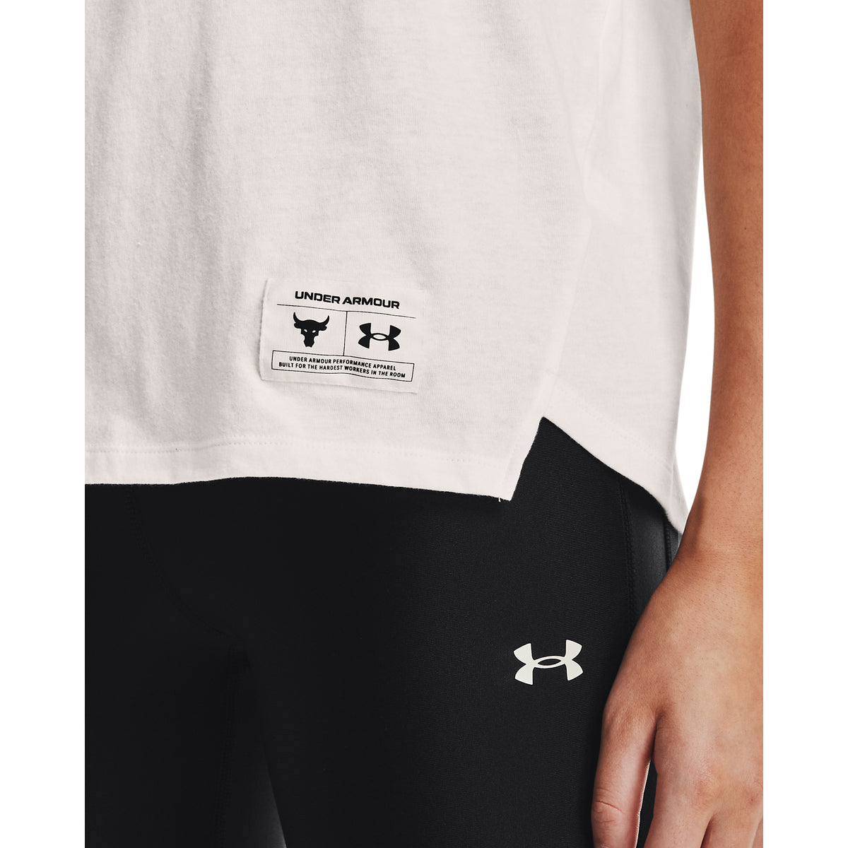 Polera Manga Corta Ua Project Rock Outwor para Mujer