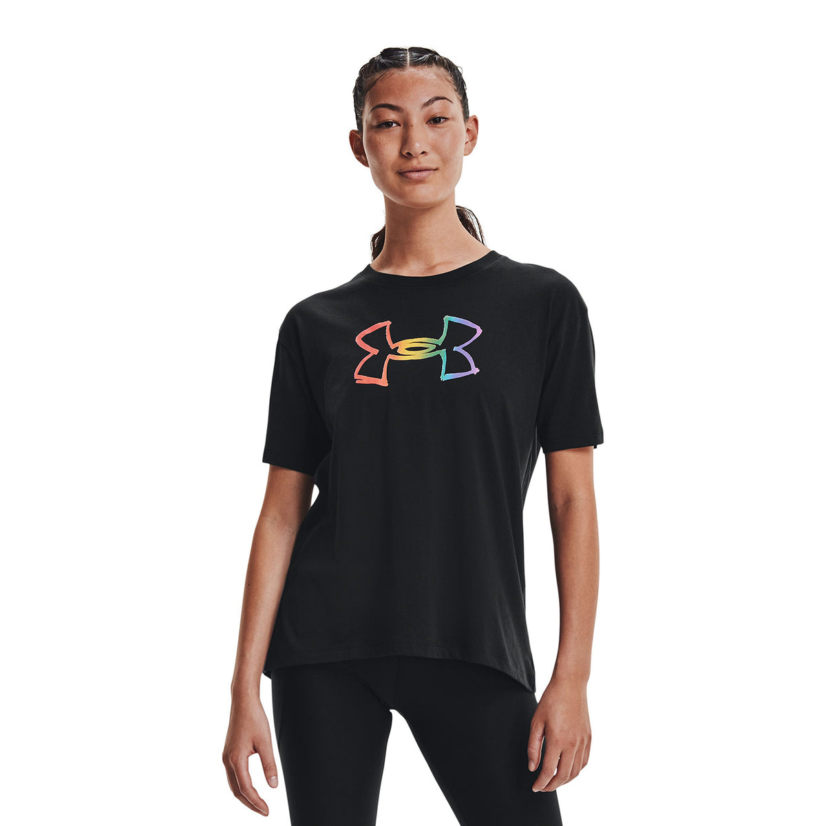 Polera Manga Corta Pride Graphic Ss-Blk para Mujer