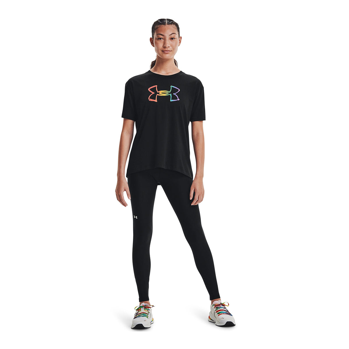 Polera Manga Corta Pride Graphic Ss-Blk para Mujer