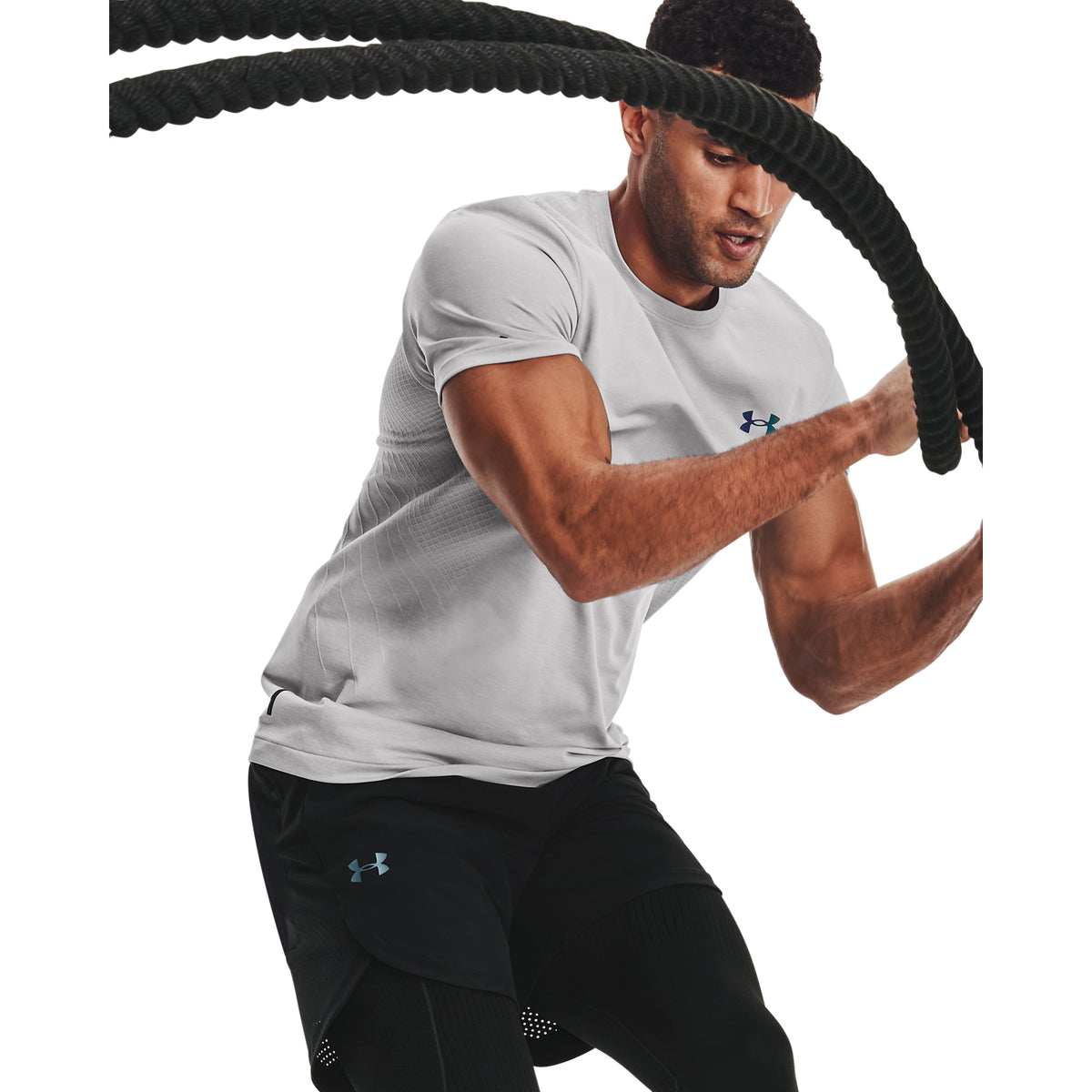 Polera manga corta UA RUSH™ Seamless para Hombre