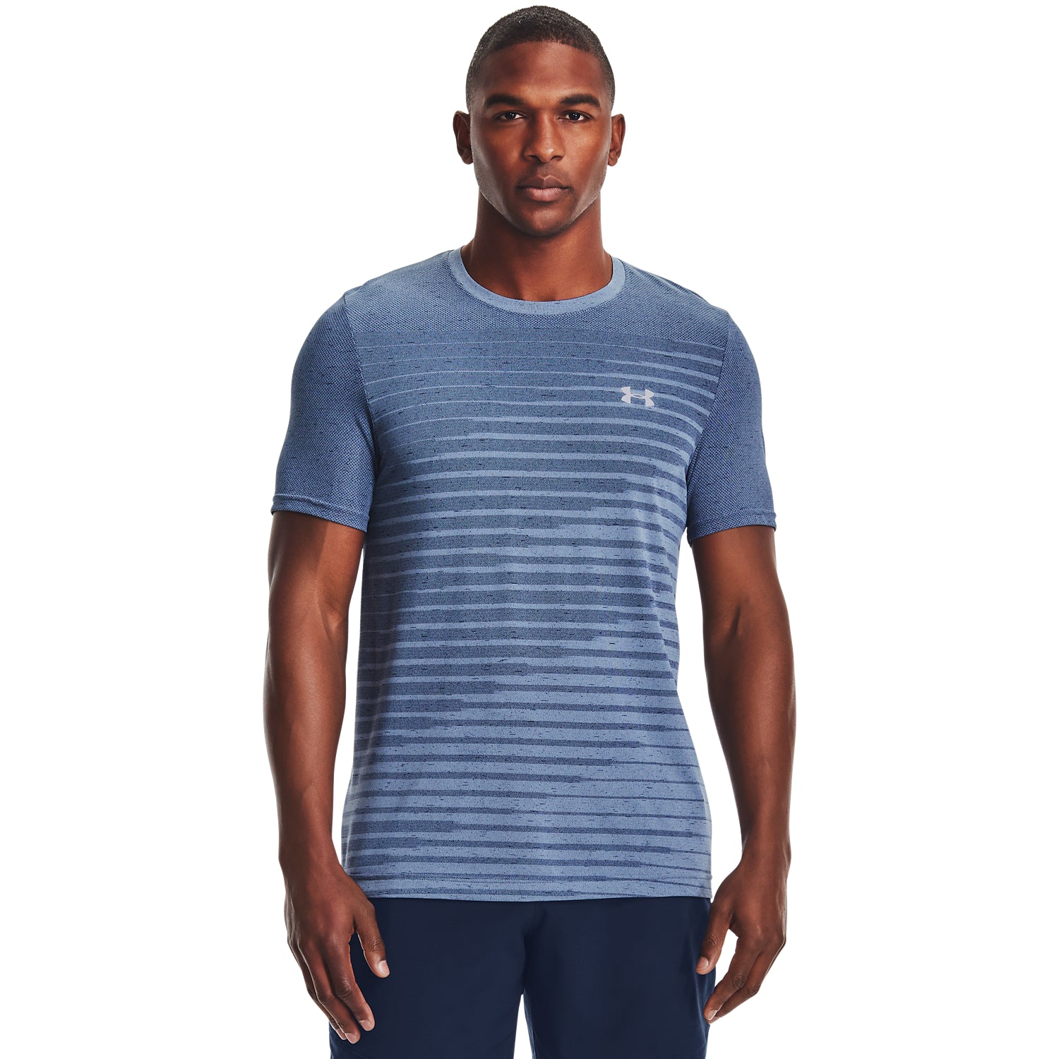 Polera manga corta UA Seamless Fade para hombres