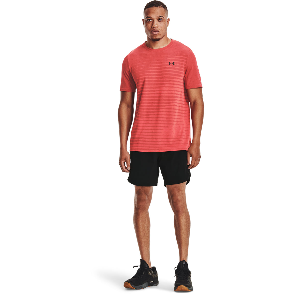 Polera manga corta UA Seamless Fade para hombres