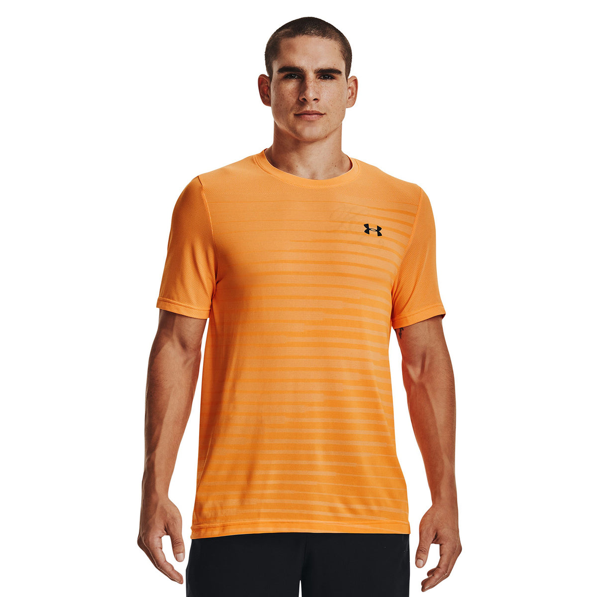 Polera manga corta UA Seamless Fade para hombres