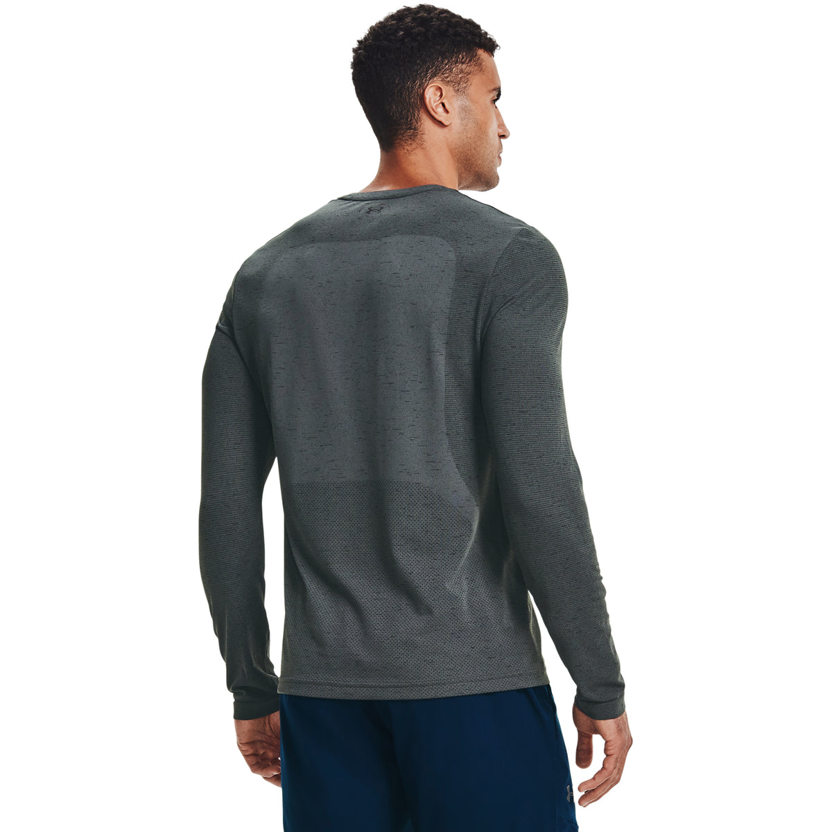 Playera Manga Larga UA Seamless para Hombre