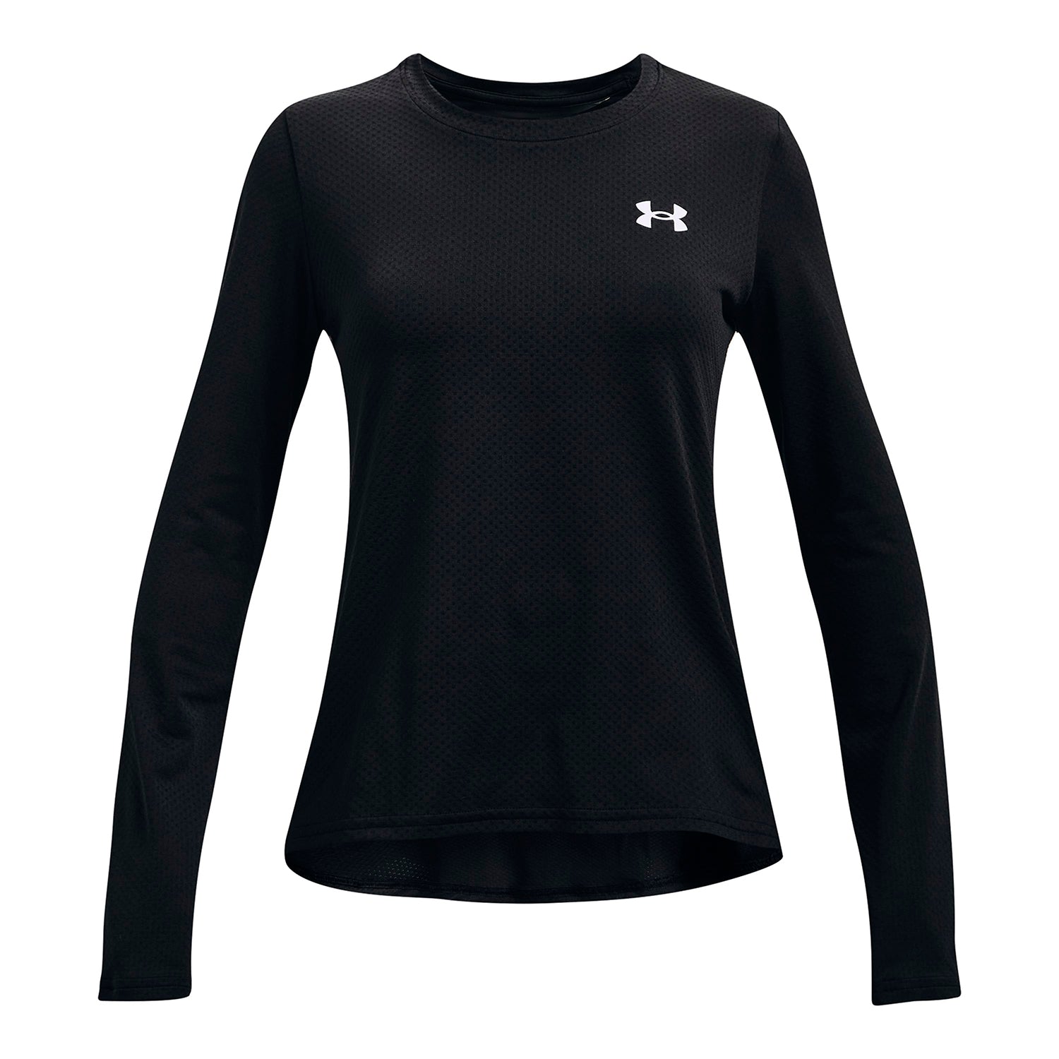 Polera manga larga HeatGear Armour para niña