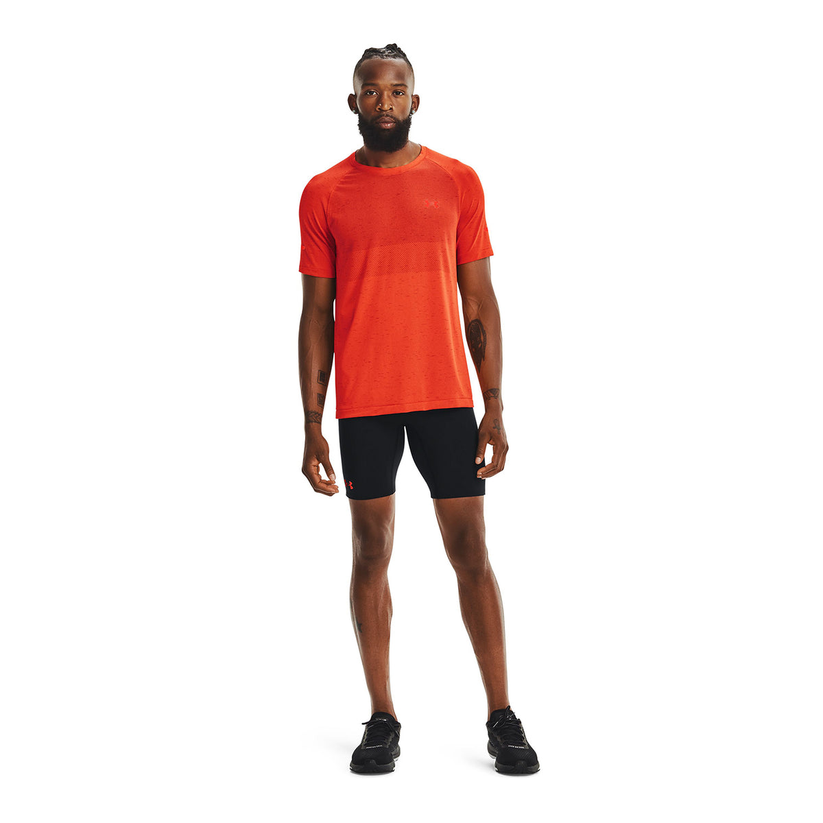 Polera Manga Corta Ua Seamless Run Ss-R para Hombre