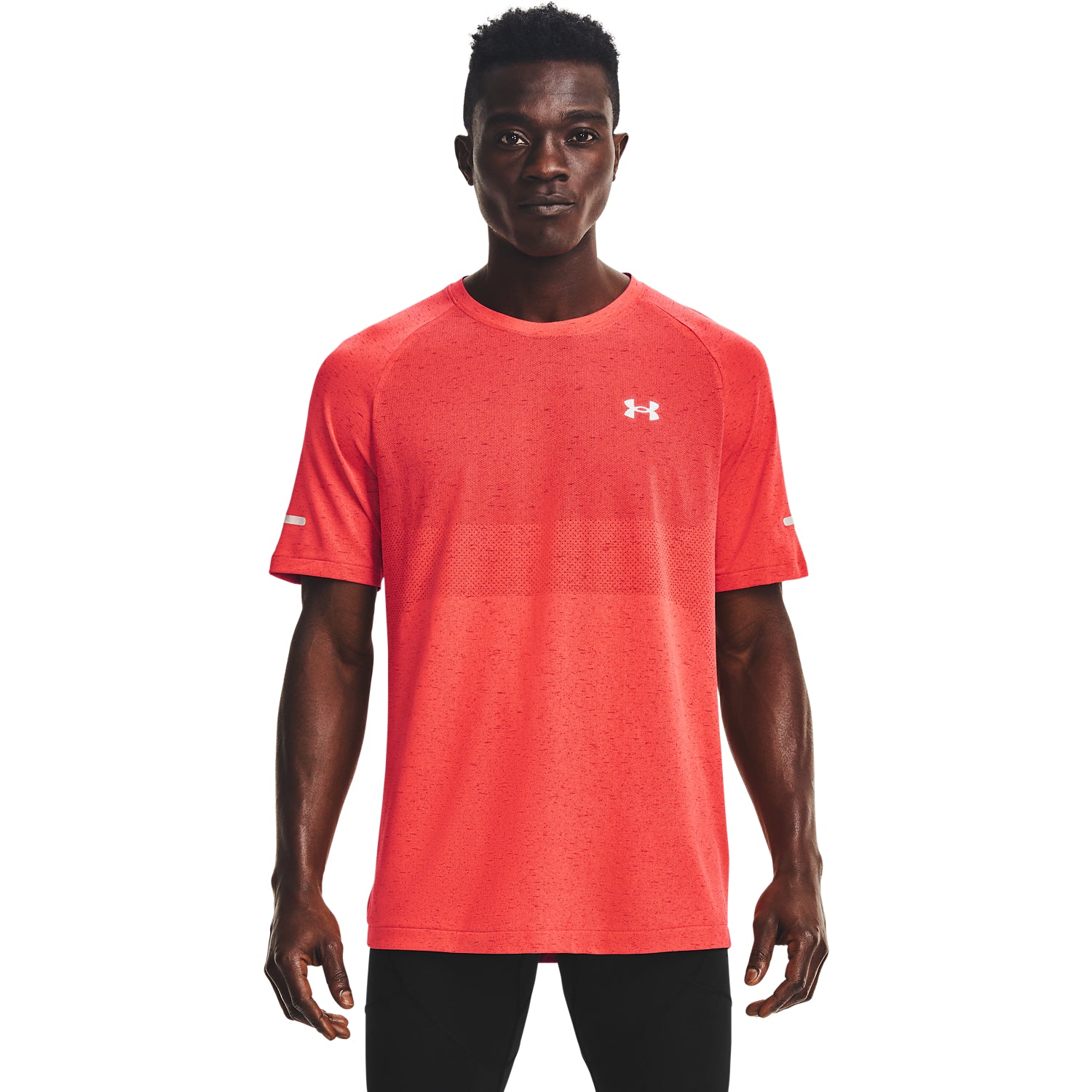 Polera Manga Corta Ua Seamless Run Ss-R para Hombre