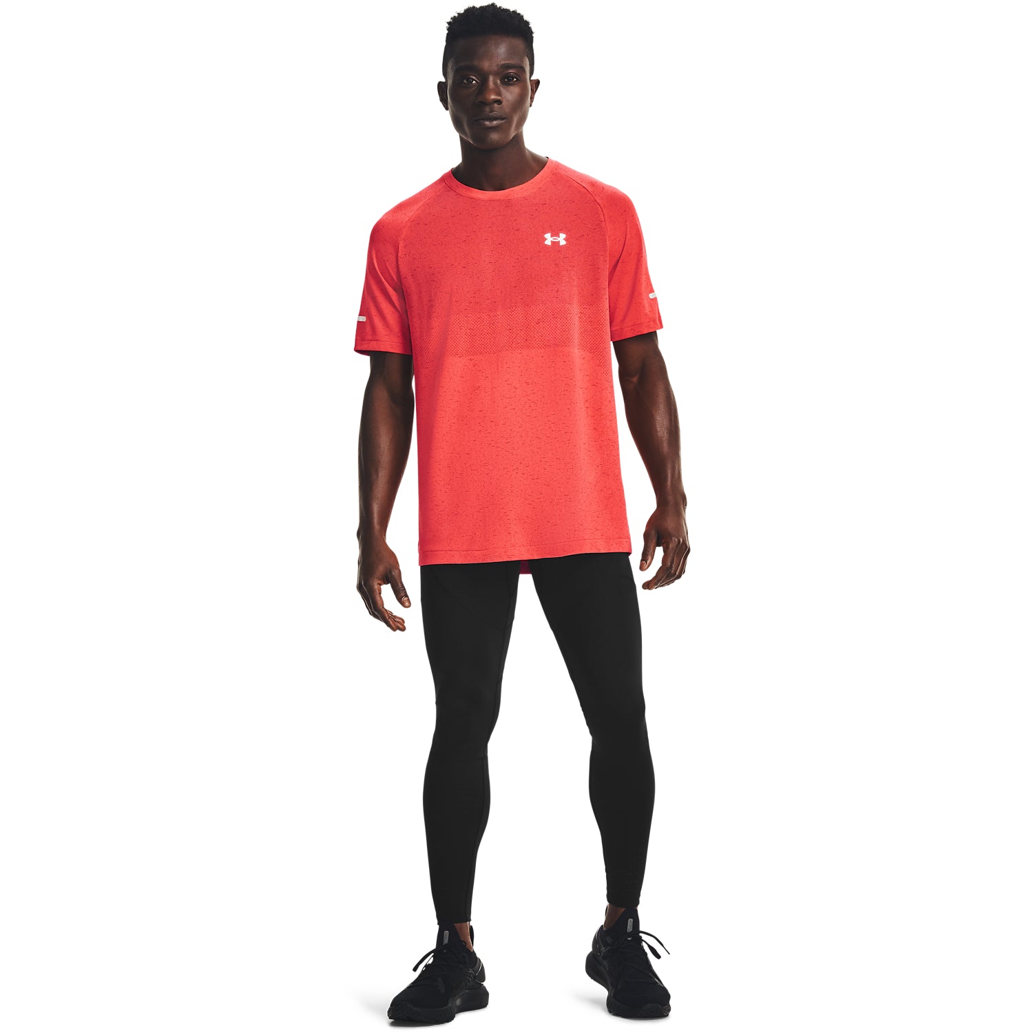 Polera Manga Corta Ua Seamless Run Ss-R para Hombre
