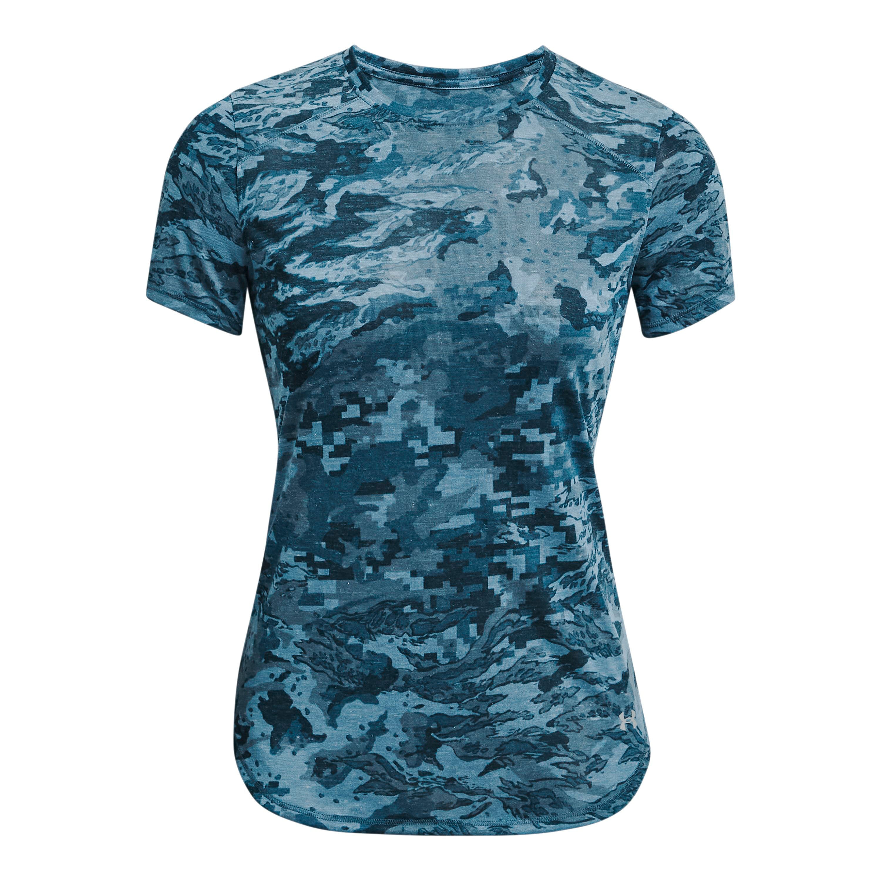 Polera manga corta UA Breeze Run para Mujer