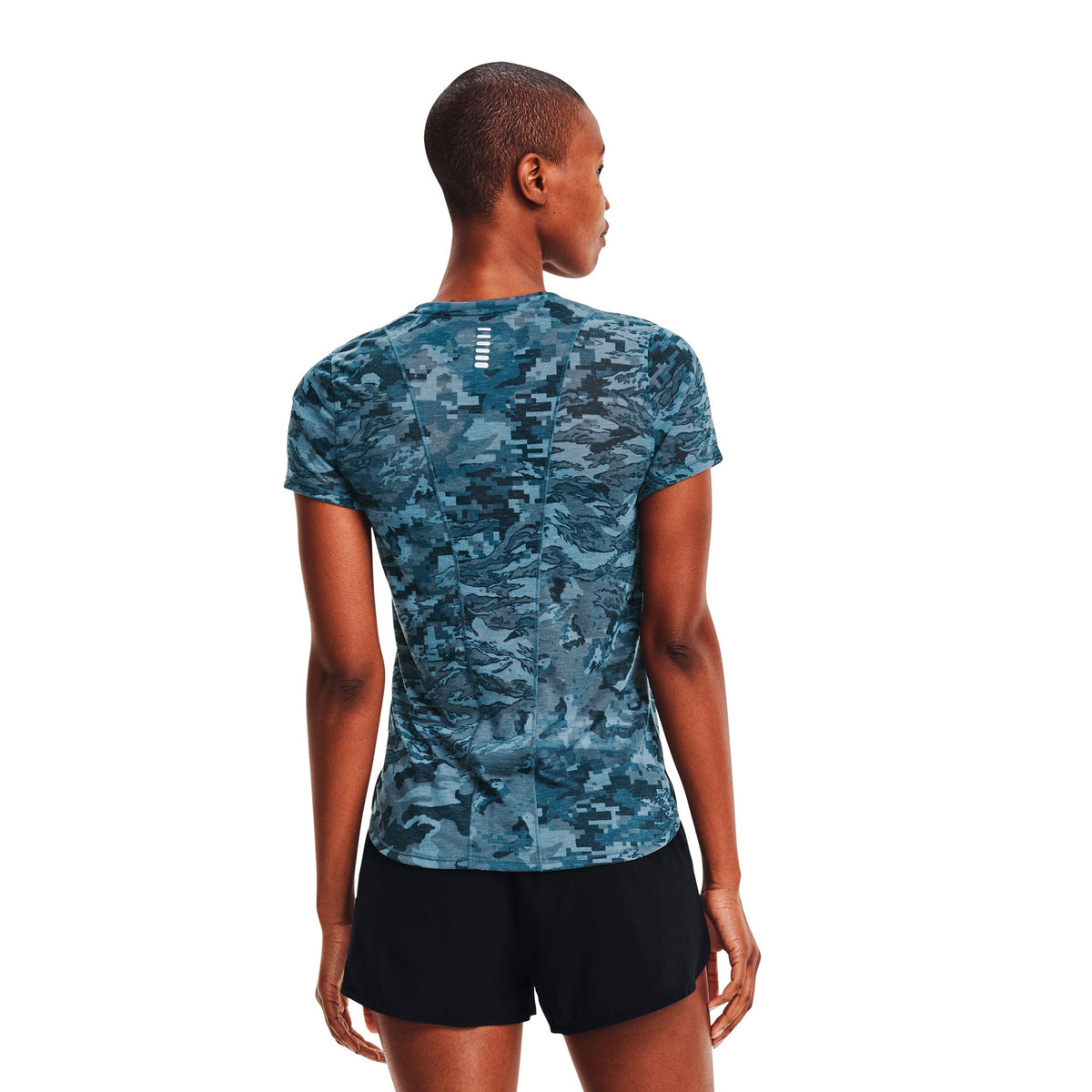 Polera manga corta UA Breeze Run para Mujer
