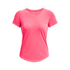 Polera manga corta UA Streaker Run para Mujer
