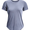 Polera manga corta UA Streaker Run para mujer