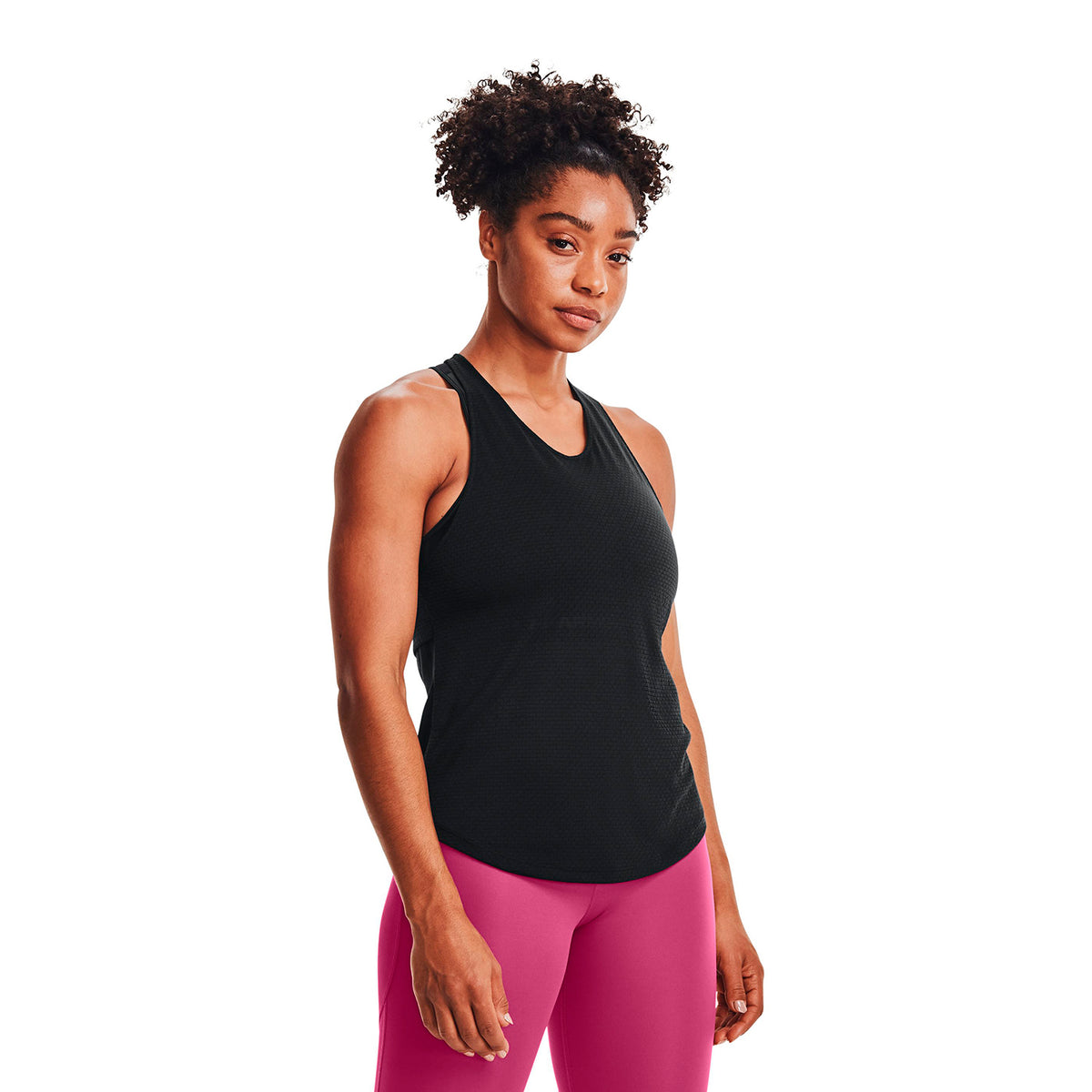 Polera sin mangas UA Streaker Run para mujer