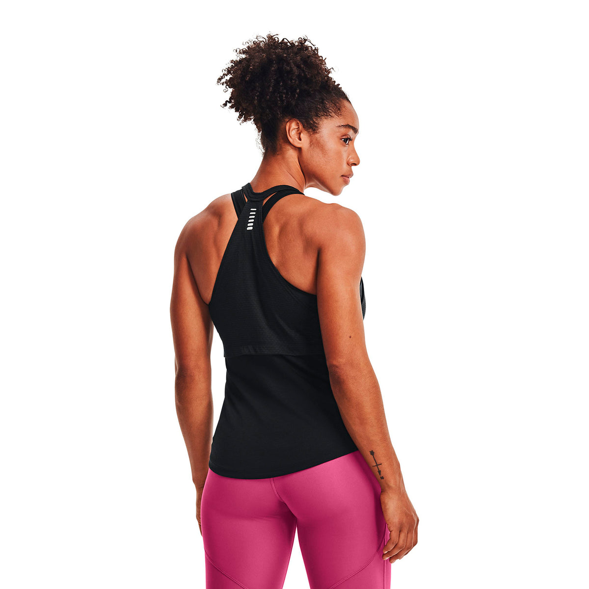 Polera sin mangas UA Streaker Run para mujer