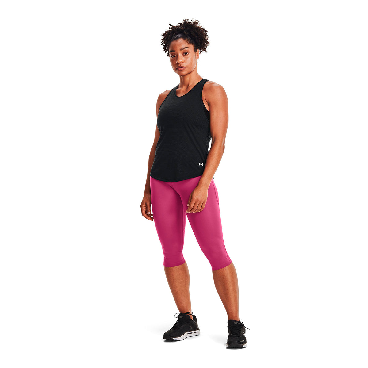 Polera sin mangas UA Streaker Run para mujer