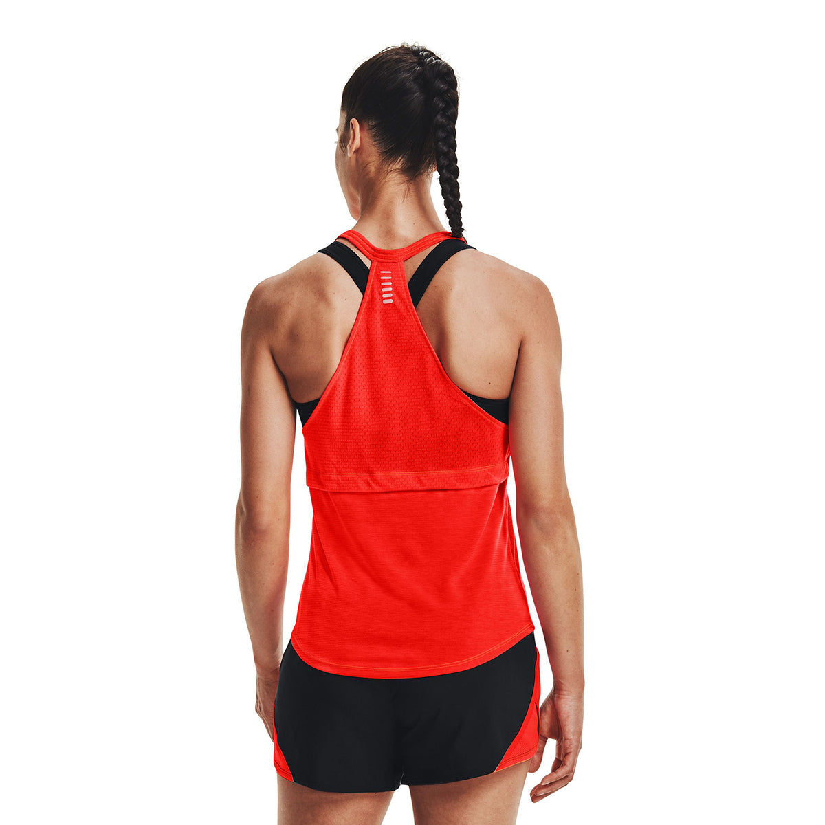 Polera sin mangas UA Streaker Run para mujer