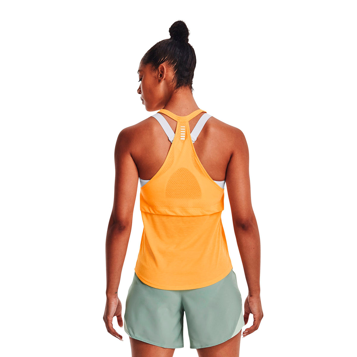 Polera sin mangas UA Streaker Run para mujer