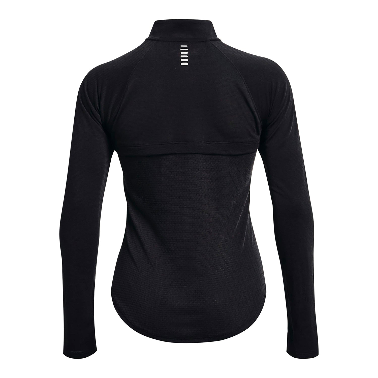 Polera manga larga con cierre 1/4 UA Streaker Run para mujer