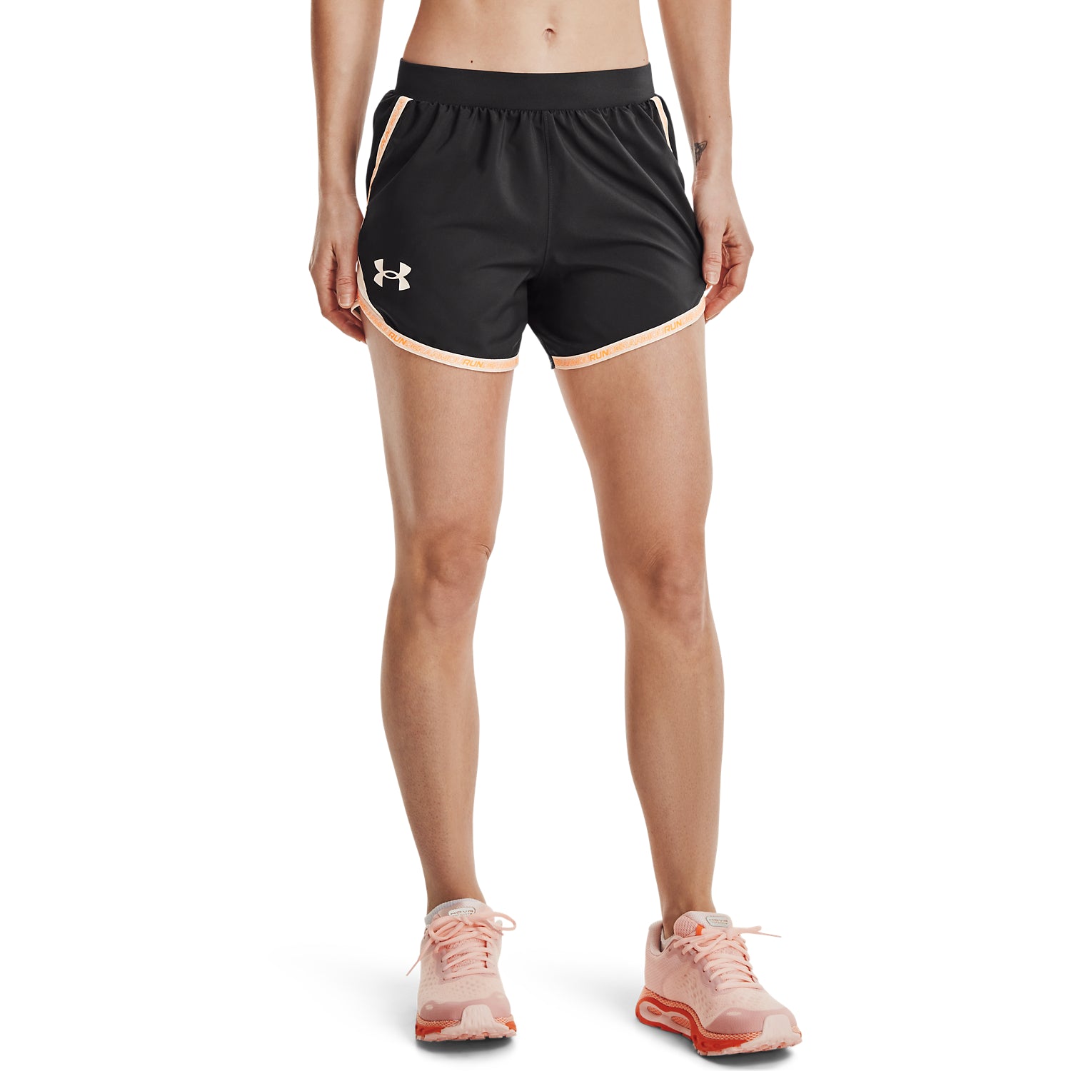 Shorts UA Fly-By 2.0 Brand para Mujer