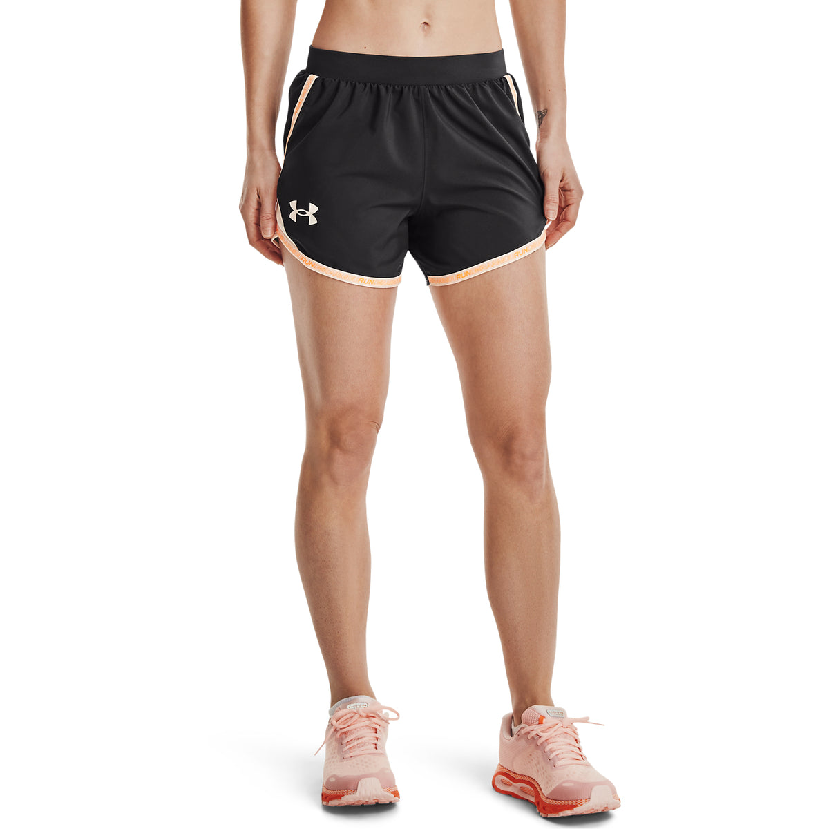 Shorts UA Fly-By 2.0 Brand para Mujer