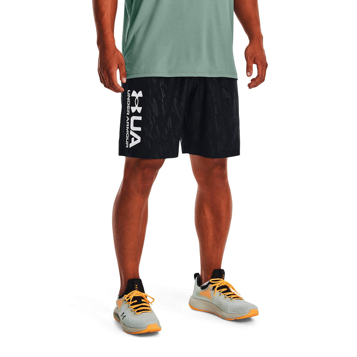 Short Ua Woven Emboss para Hombre