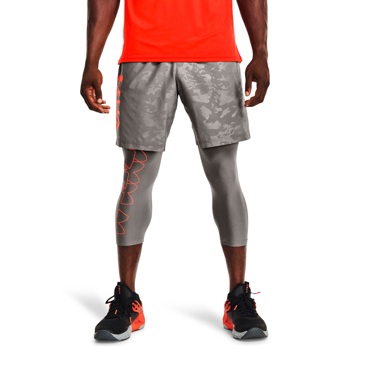 Short Ua Woven Emboss para Hombre