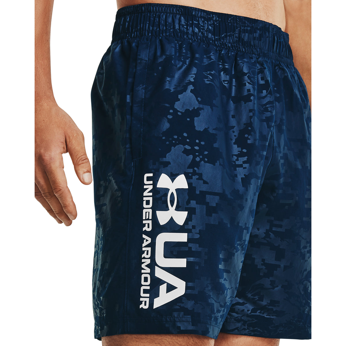 Short Ua Woven Emboss para Hombre