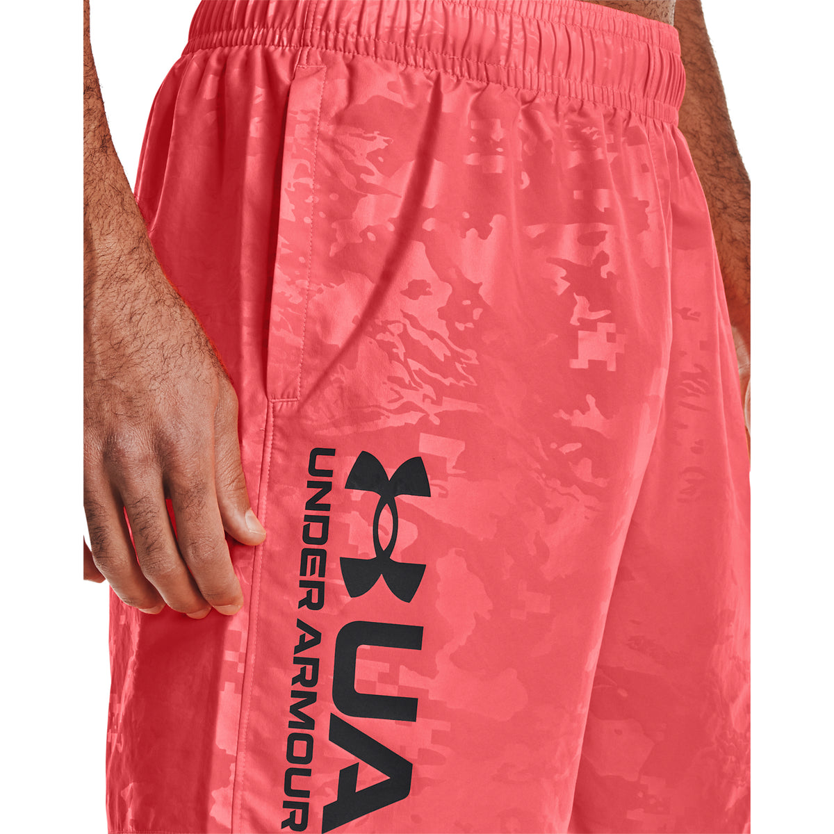 Short Ua Woven Emboss para Hombre