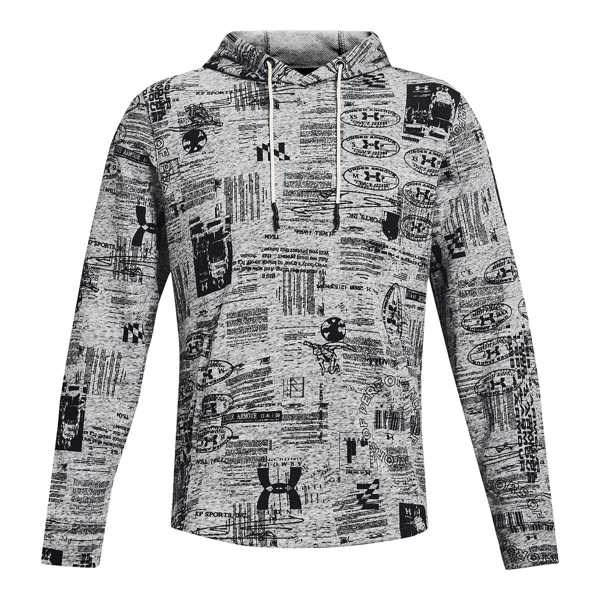 Poleron con gorroUA Rival Terry 25th Anniversary para hombre