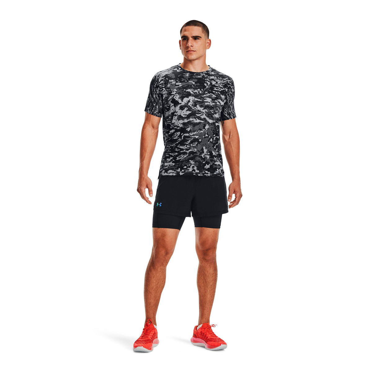 Polera manga corta UA Breeze Run para hombre