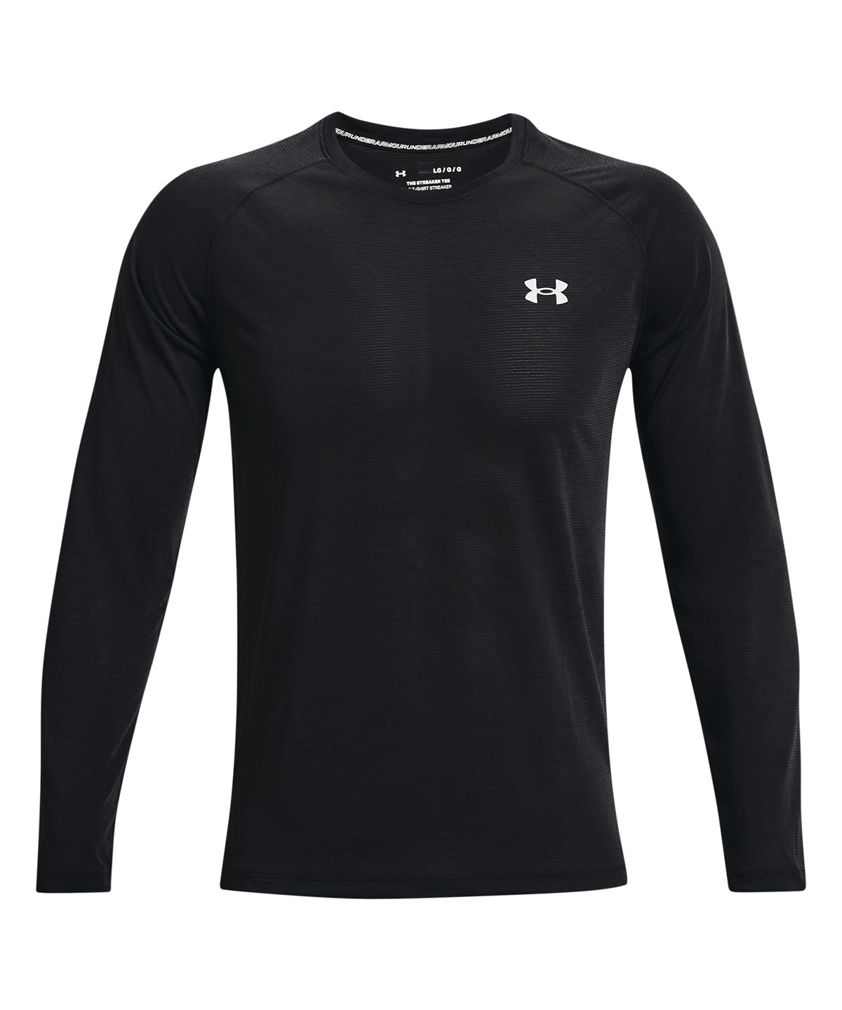 Polera manga larga UA Streaker Run para hombre