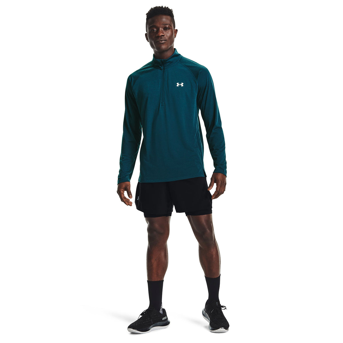 Polerón UA Streaker Run ½ Zip para hombre