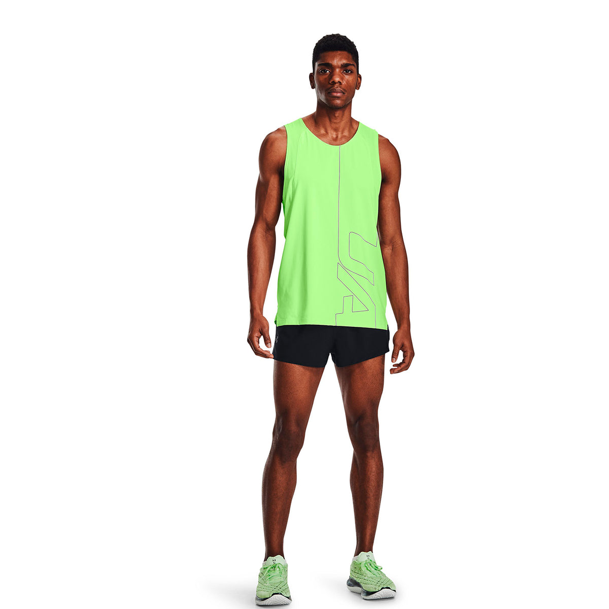 Short Ua Launch Sw Split S para Hombre