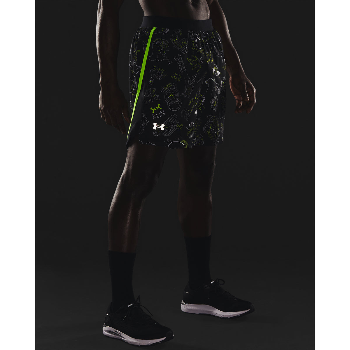 Shorts UA Launch 7 "Run Your Face Off para hombre