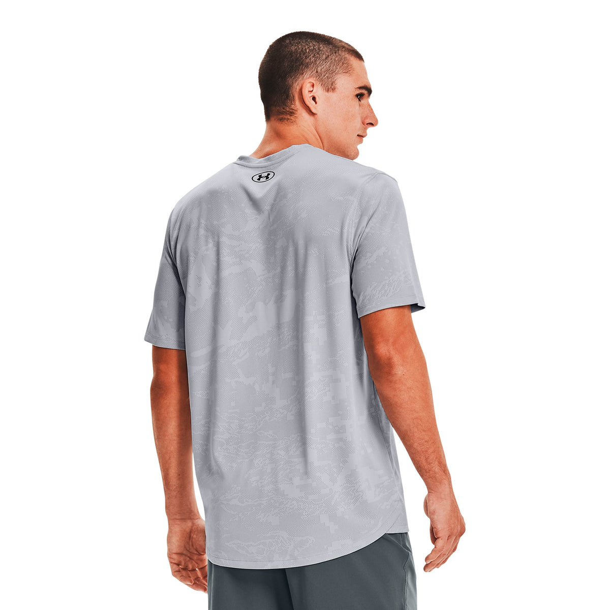 Polera Manga Corta UA Training Vent Camo para Hombre