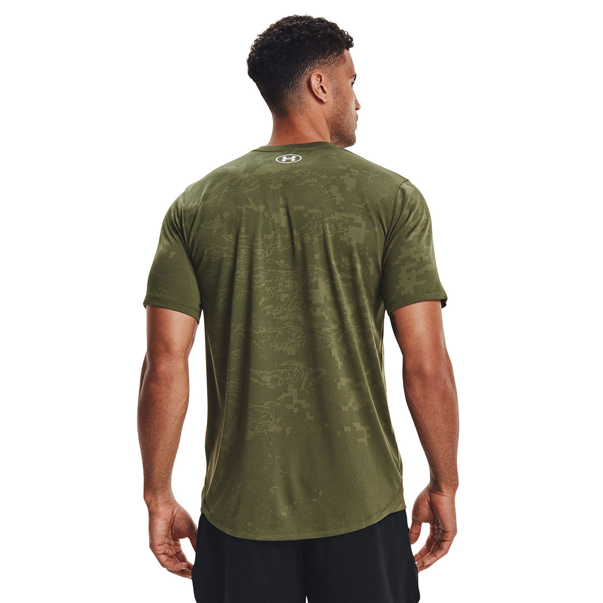 Polera Manga Corta UA Training Vent Camo para Hombre