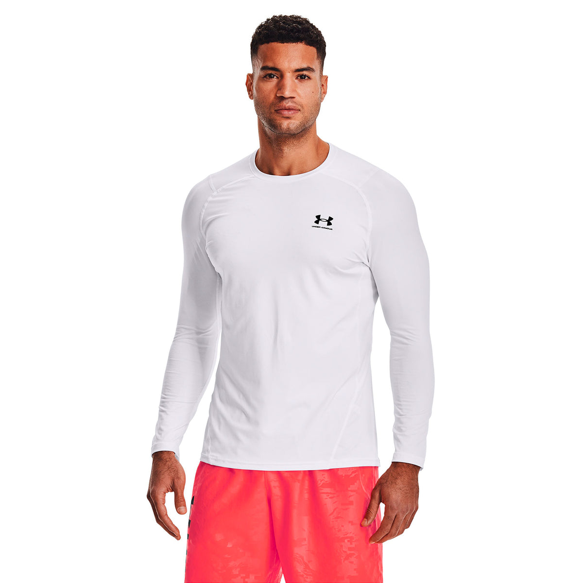 Polera Manga Larga HeatGear® Armour Ajustado para Hombre