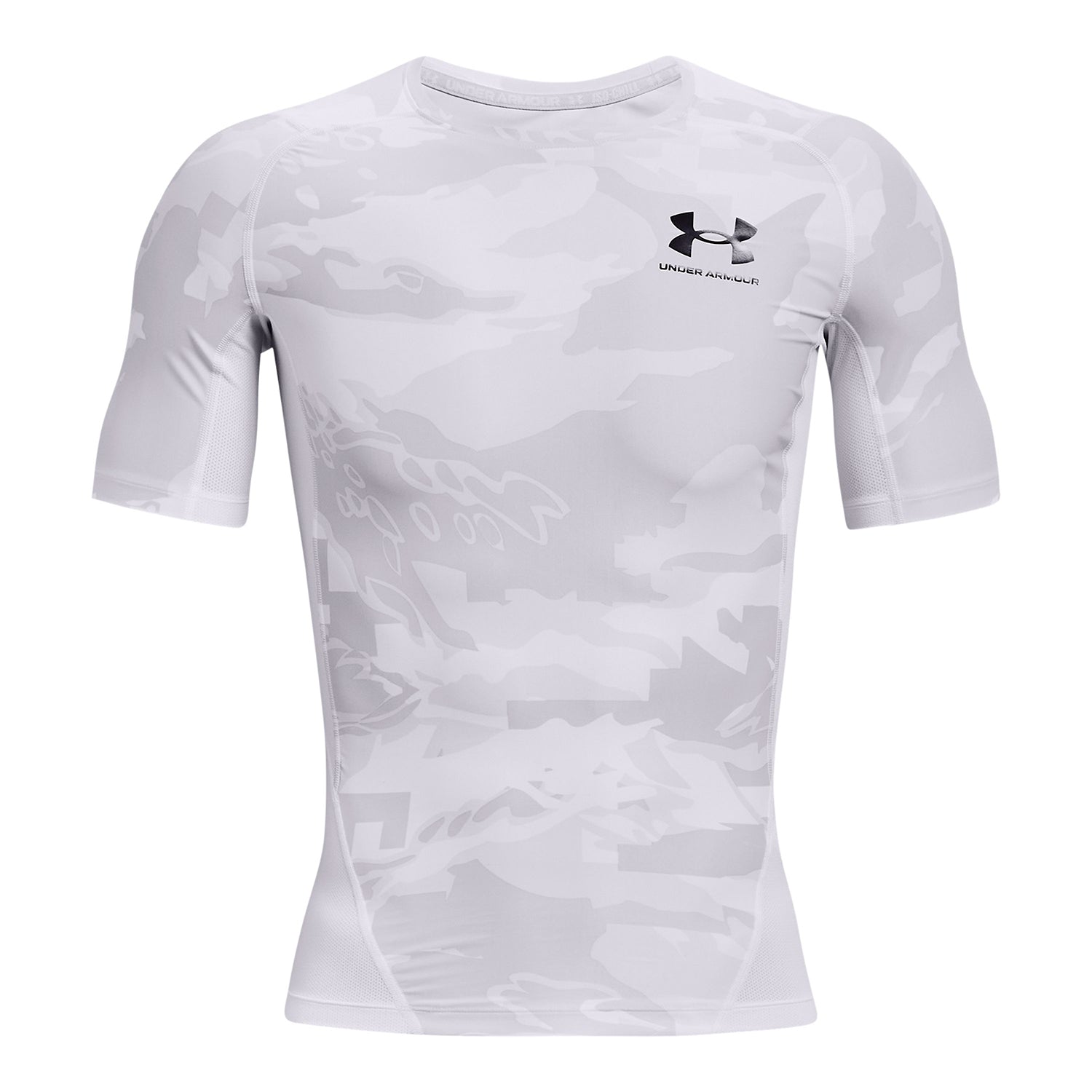 Polera de compresión manga corta UA Iso-Chill  Printed para hombre