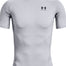 Primera capa superior manga corta para hombre HeatGear gris Under Armour