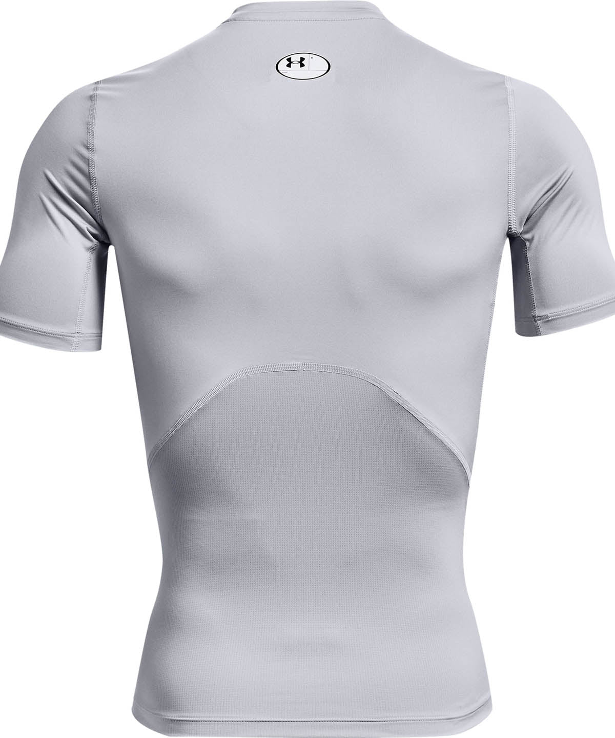 Primera capa superior manga corta para hombre HeatGear gris Under Armour