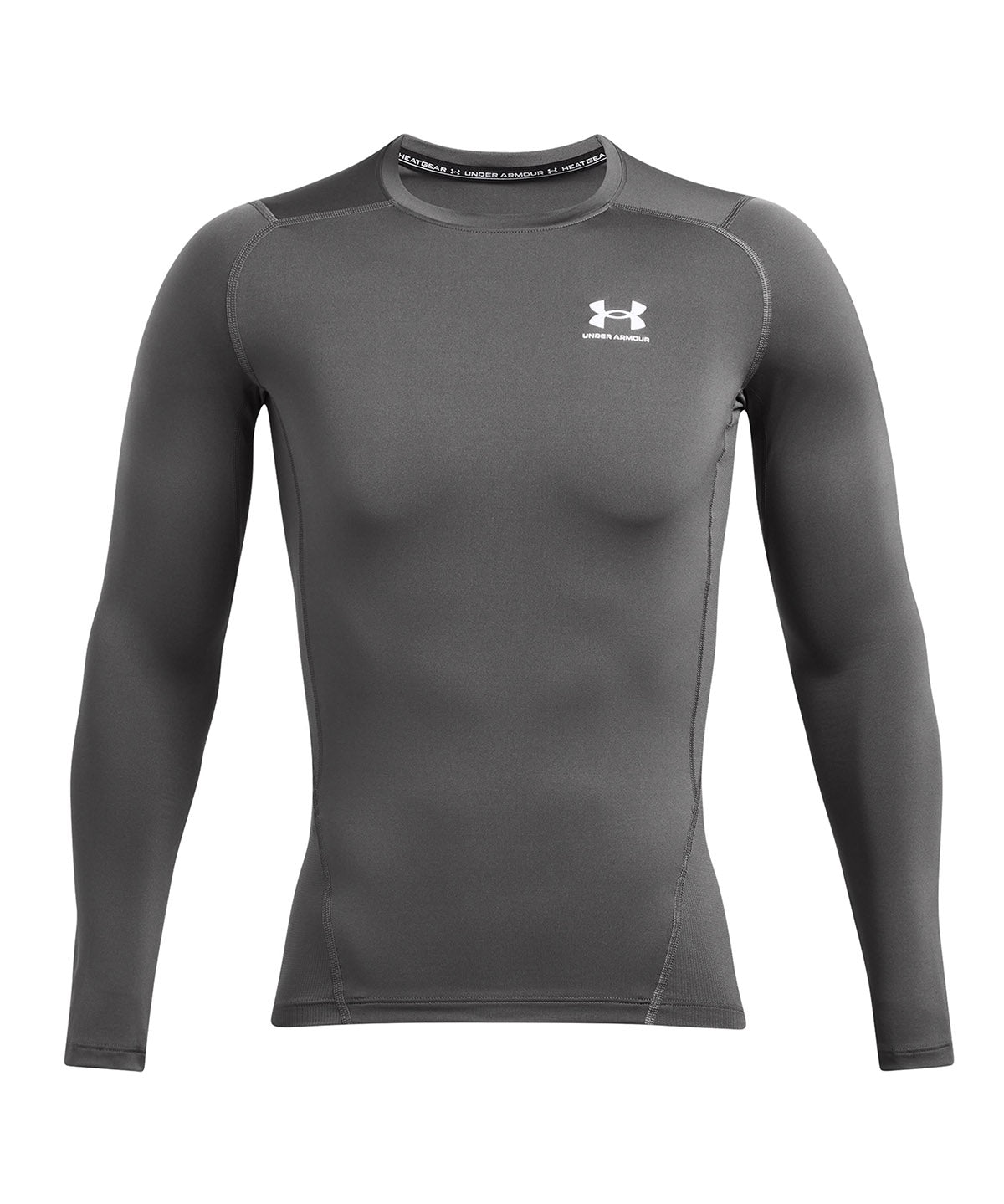 Primera capa manga larga Heatgear gris para hombre Under Armour