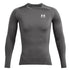 Primera capa manga larga Heatgear gris para hombre Under Armour