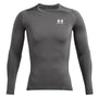 Primera capa manga larga Heatgear gris para hombre Under Armour